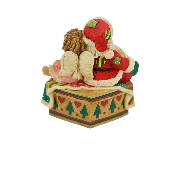 Vtg San Francisco Music Box Company Keep Christmas In Your Heart Santa Tested - Picture 10 of 10